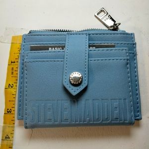 Blue wallet by Steve Madden